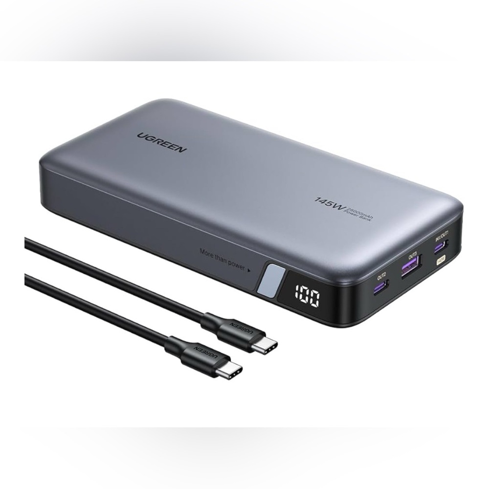 Brand New 145W Laptop Power Bank 25000mAh,140W PD3.0 Fast Charge,3-Port for PC